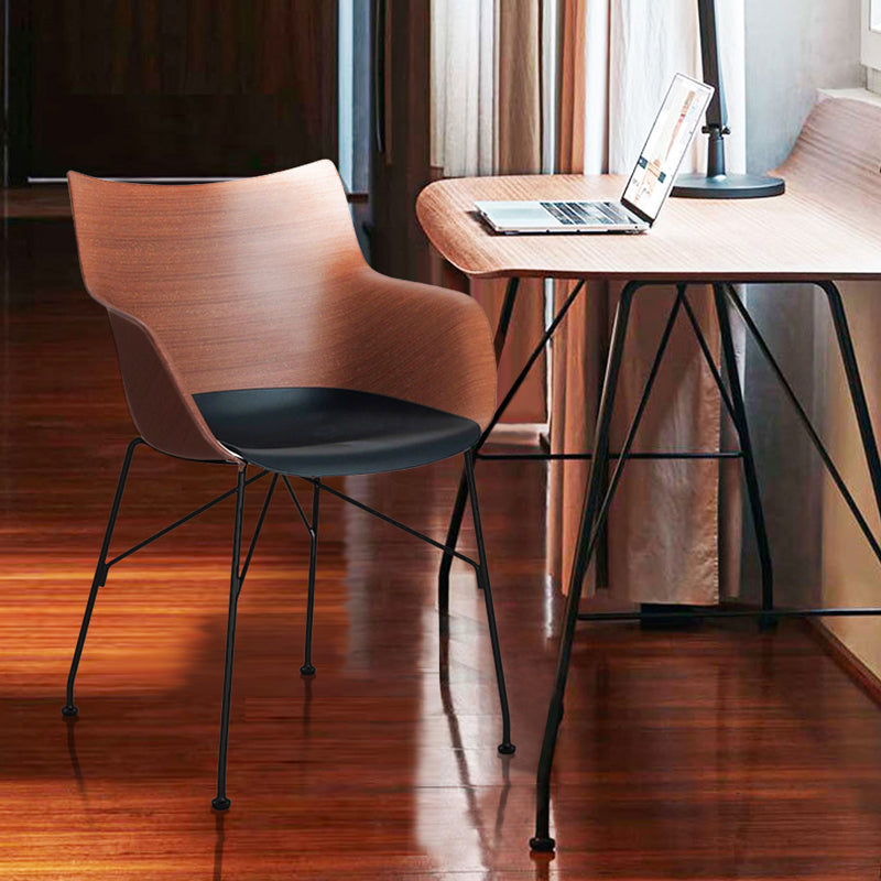Sillón Q/Wood madera oscura, Kartell